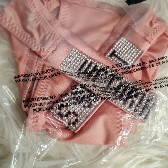 Victoria Secret Shine Strap Brazilian Panty - Picture 4 of 6